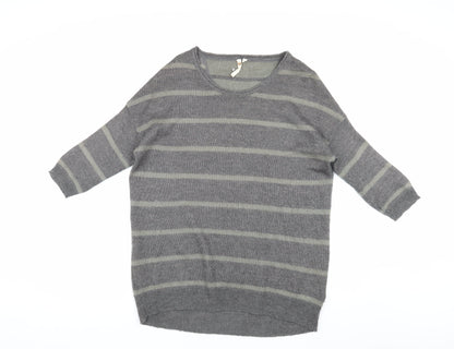 Womens UK Size 10 White Stuff Grey Pullover Jumper