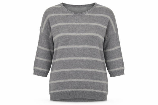 Womens UK Size 10 White Stuff Grey Pullover Jumper