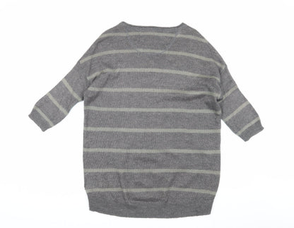 Womens UK Size 10 White Stuff Grey Pullover Jumper