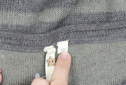 Womens UK Size 10 White Stuff Grey Pullover Jumper