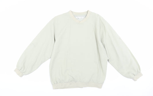 Lyle & Scott Men's Beige Long Sleeve T-Shirt M