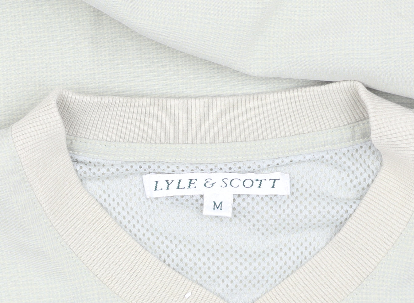 Lyle & Scott Men's Beige Long Sleeve T-Shirt M