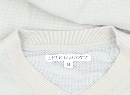 Lyle & Scott Men's Beige Long Sleeve T-Shirt M