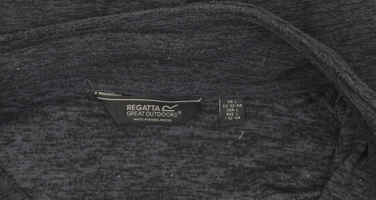 Mens UK Size L Regatta Black Basic Jacket