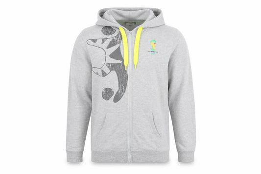 Mens UK Size 3XS FIFA World Cup Grey Basic Jacket