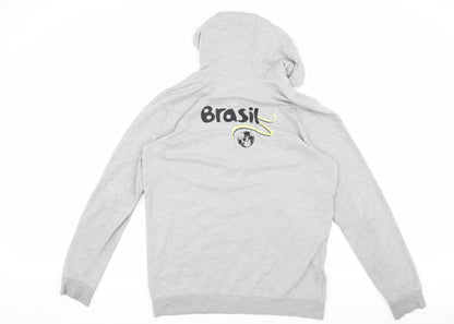 Mens UK Size 3XS FIFA World Cup Grey Basic Jacket