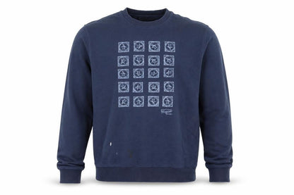 Mens UK Size XL Original Penguin Blue Pullover Sweatshirt