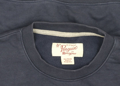 Mens UK Size XL Original Penguin Blue Pullover Sweatshirt