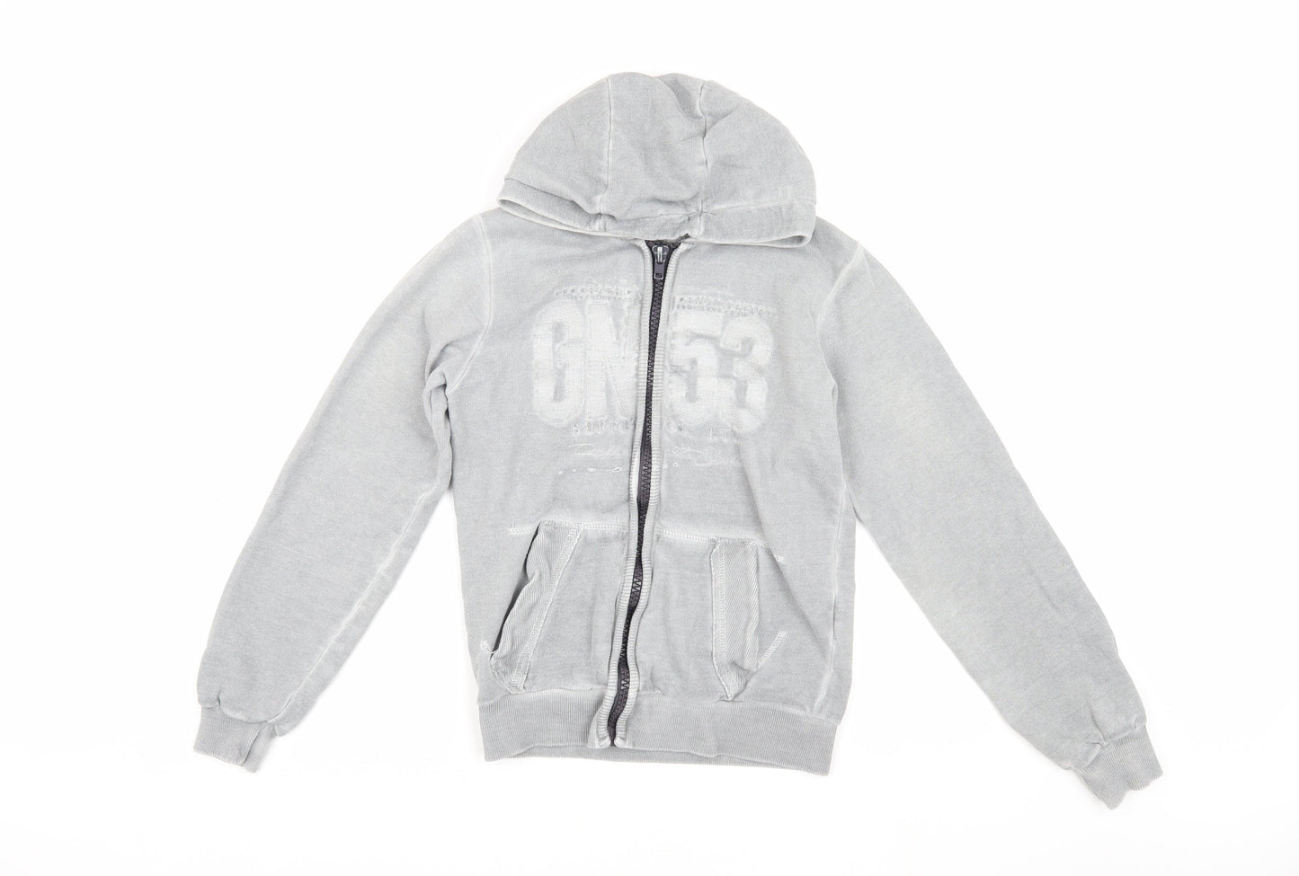 Mens UK Size S Geographical Norway Grey Basic Jacket