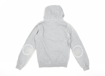 Mens UK Size S Geographical Norway Grey Basic Jacket