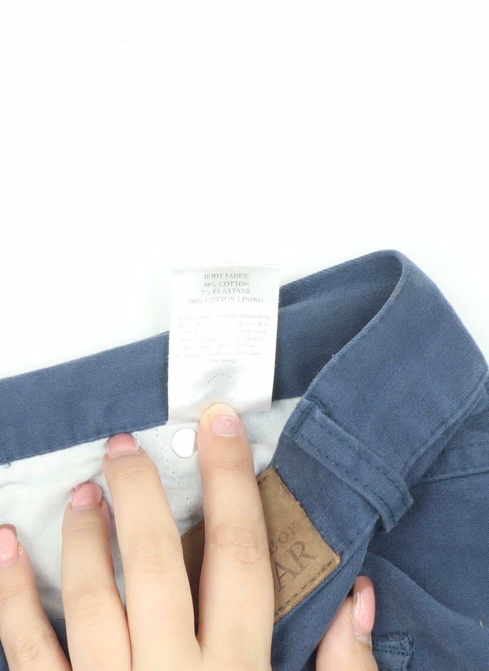 House of Bruar Women's Blue Trousers, Size 20