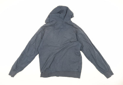 Deluxe Laundry Men's Blue Graphic Hoodie S