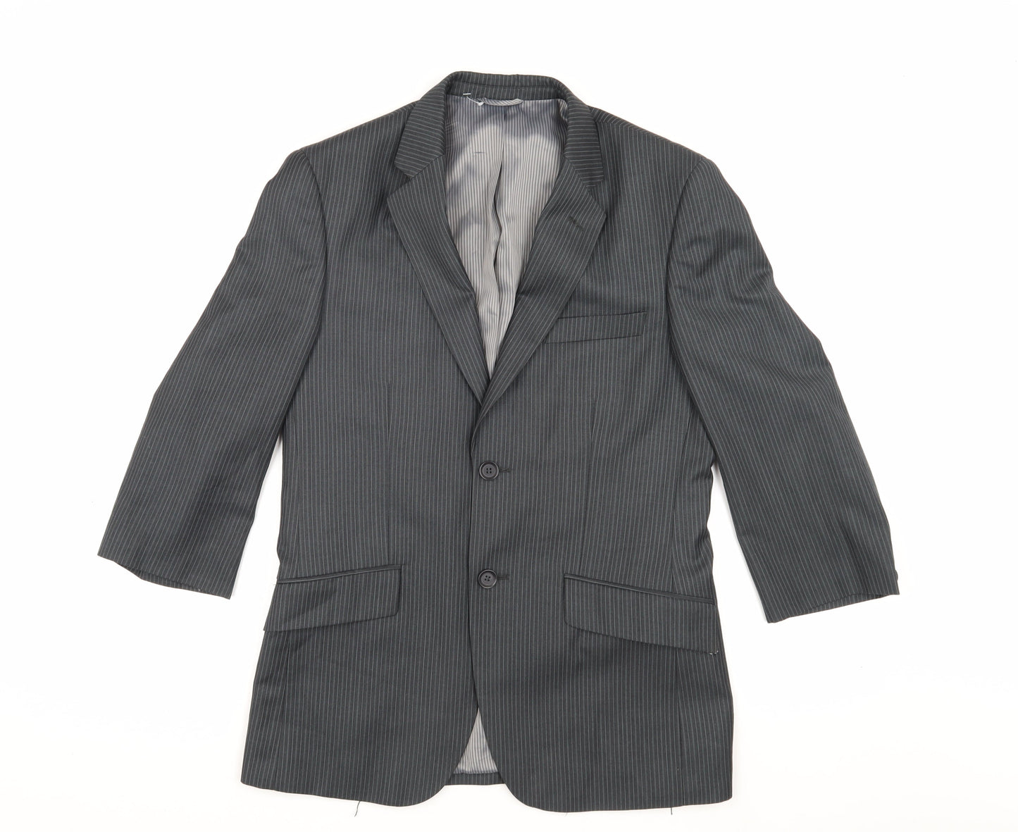 Mens UK Size 36 Burton Regular Grey Suit Jacket