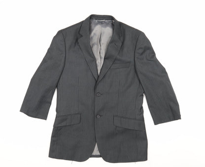 Mens UK Size 36 Burton Regular Grey Suit Jacket