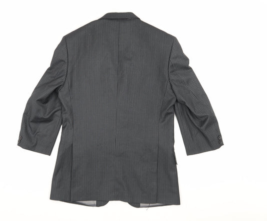 Mens UK Size 36 Burton Regular Grey Suit Jacket