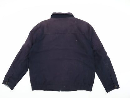 Mens UK Size XL Atlantic Bay Blue Basic Jacket