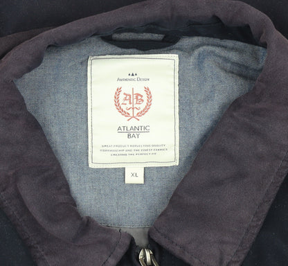 Mens UK Size XL Atlantic Bay Blue Basic Jacket