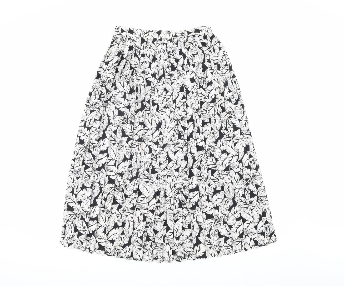 Eastex Women's Black Geometric Skirt Size 10