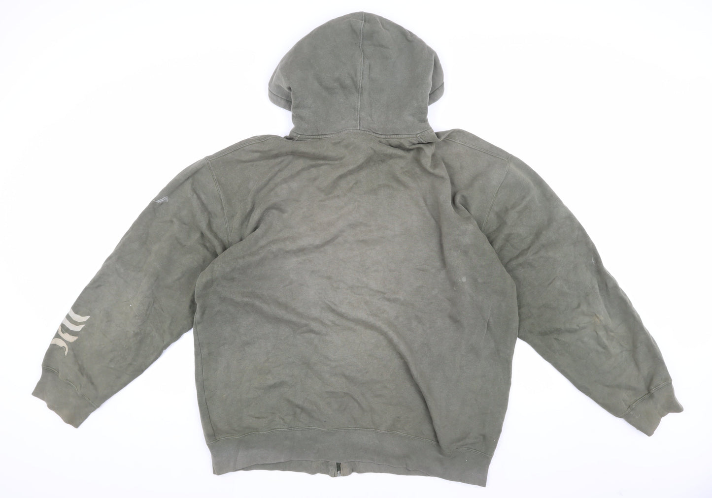 Mens UK Size XL Hurley Green Hooded Jacket