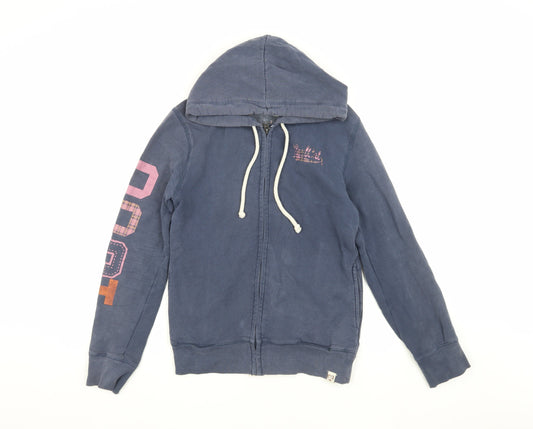 Unisex Adults UK Size S SoulCal & Co Blue Basic Jacket