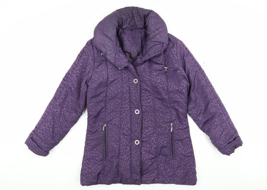 Womens UK Size 12 Eliza Gray Purple