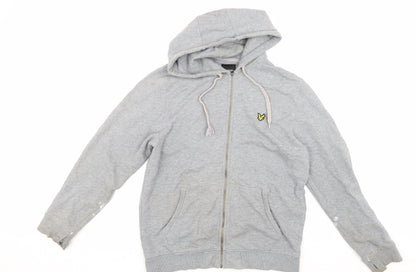 Mens UK Size L Lyle & Scott Grey Basic Jacket