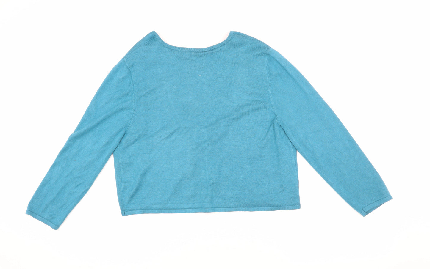 Womens UK Size S Windsmoor Blue Cardigan Jumper