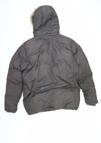Mens UK Size S SoulCal & Co Grey Puffer Jacket