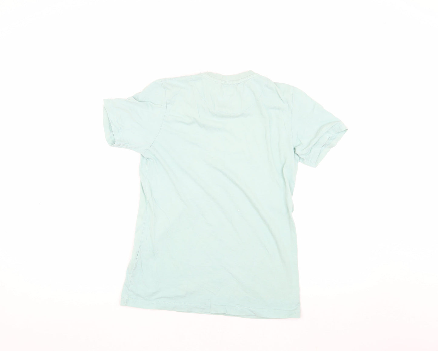 Defend Boys Blue Cotton T-Shirt, Size 13-14 Years