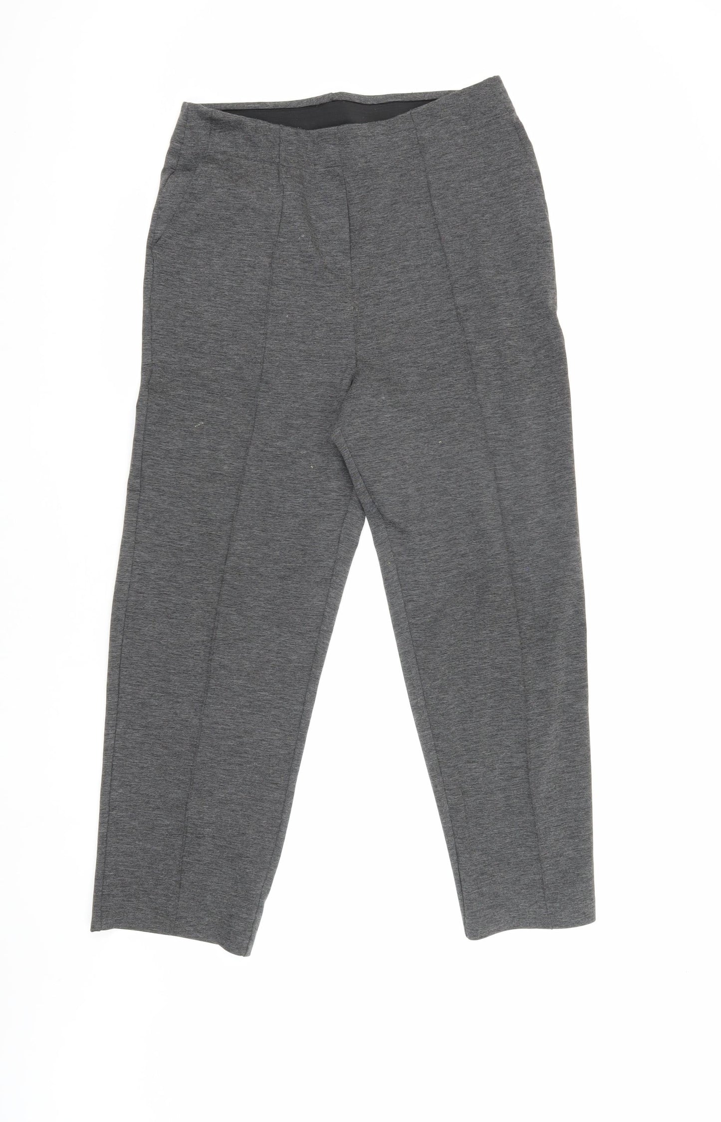 Womens UK Size 12 Honor Millburn Regular Fit Casual Workwear Grey Trousers