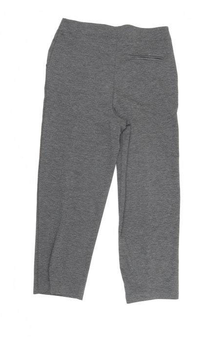 Womens UK Size 12 Honor Millburn Regular Fit Casual Workwear Grey Trousers