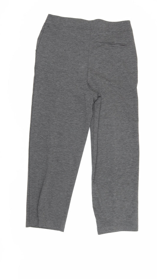 Womens UK Size 12 Honor Millburn Regular Fit Casual Workwear Grey Trousers