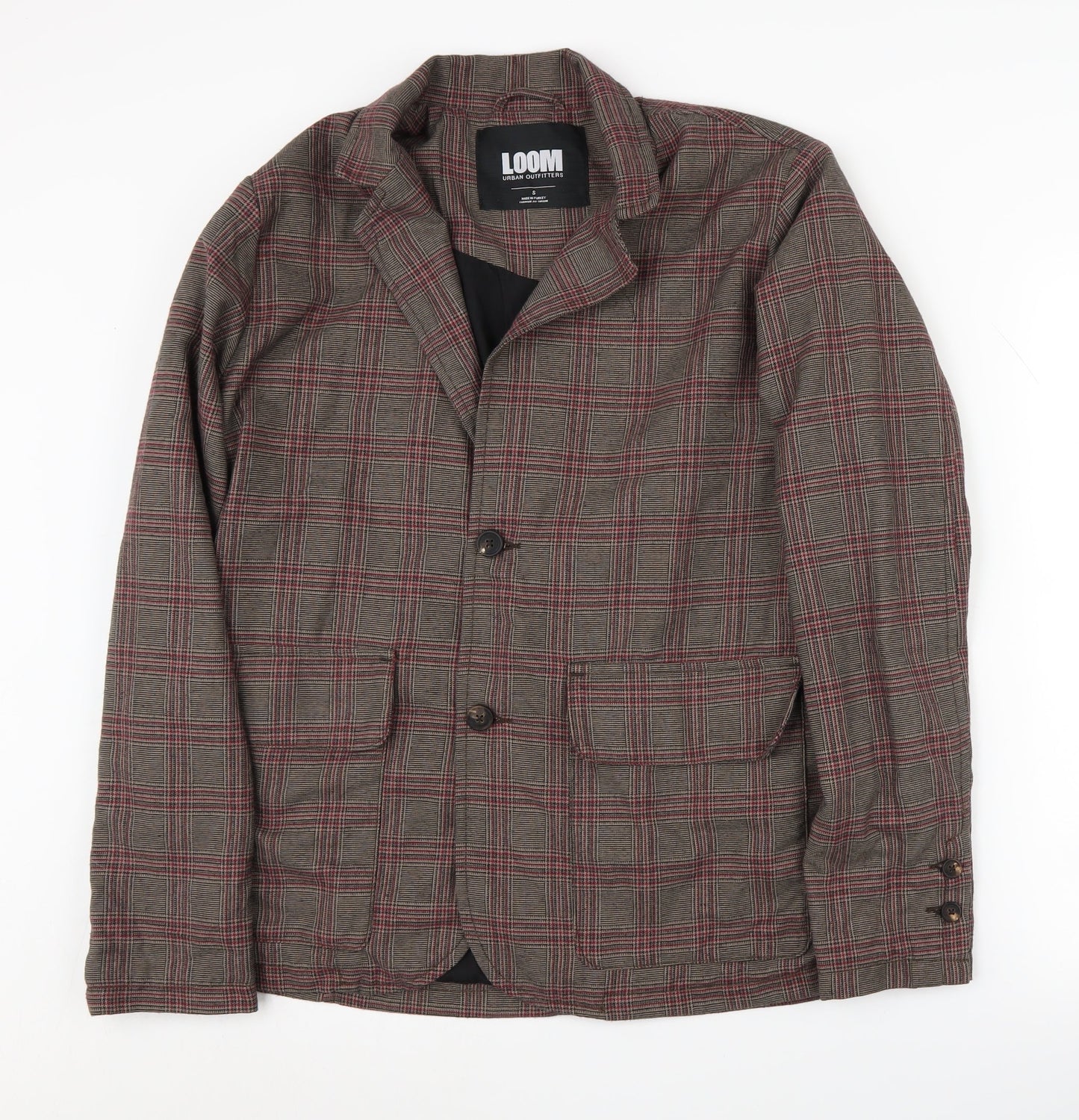 Loom Urban Outfitters Men's Grey S Check Blazer