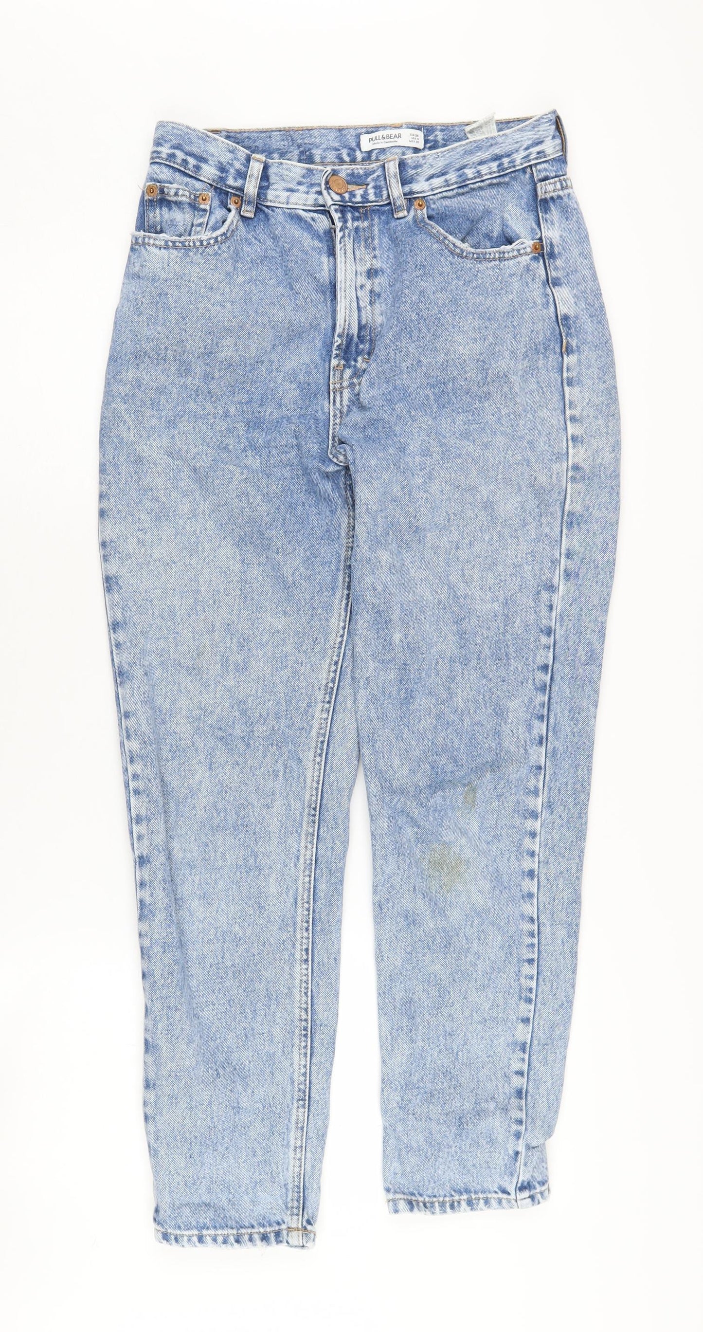 Pull & Bear Women’s Blue Straight Jeans, Size 8