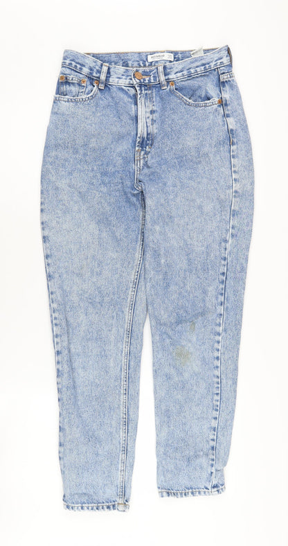 Pull & Bear Women’s Blue Straight Jeans, Size 8
