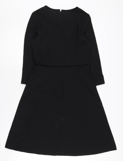 Monsoon Women's Black A-Line Dress Size 8