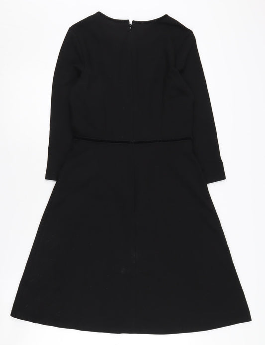 Monsoon Women's Black A-Line Dress Size 8
