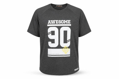 Gold Touch Men's Grey 90s XL Graphic T-Shirt