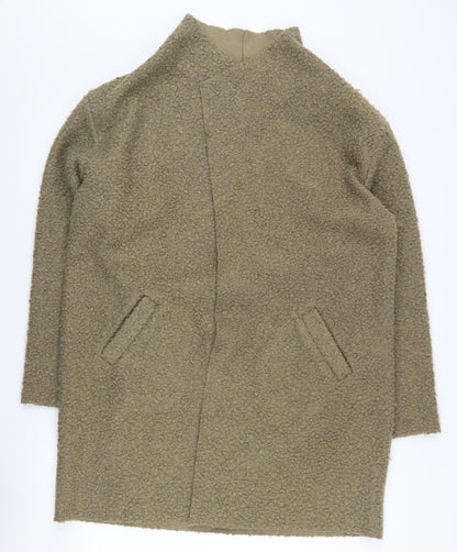 Klass Women's Green Mid-Length Polyester Coat L