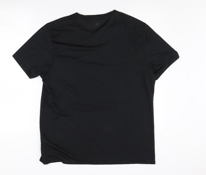 Zella Unisex Black T-Shirt L - Athletic Fit