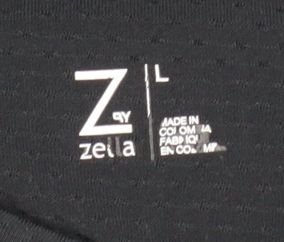 Zella Unisex Black T-Shirt L - Athletic Fit