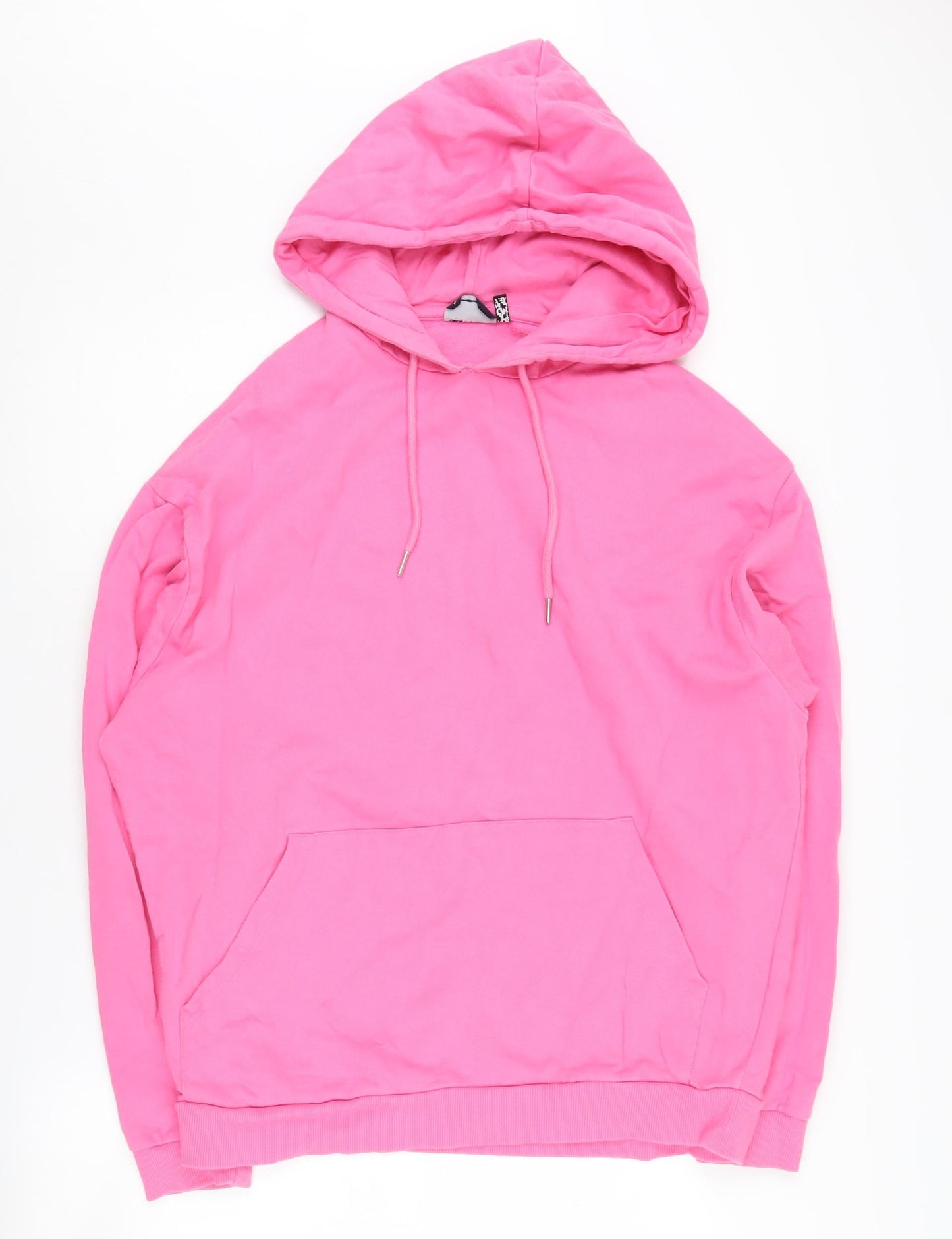 Womens UK Size M ASOS DESIGN Pink Pullover Hoodie