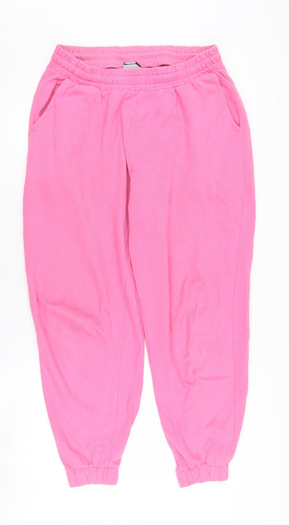 ASOS Women's Pink Jogger Trousers Size S