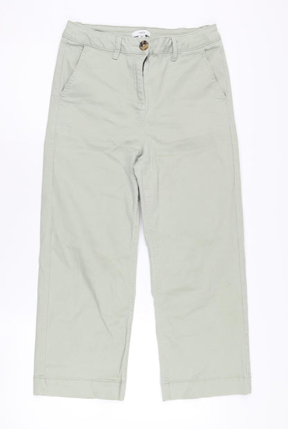 Womens UK Size 8 M&Co Regular Fit Chino Beige Trousers