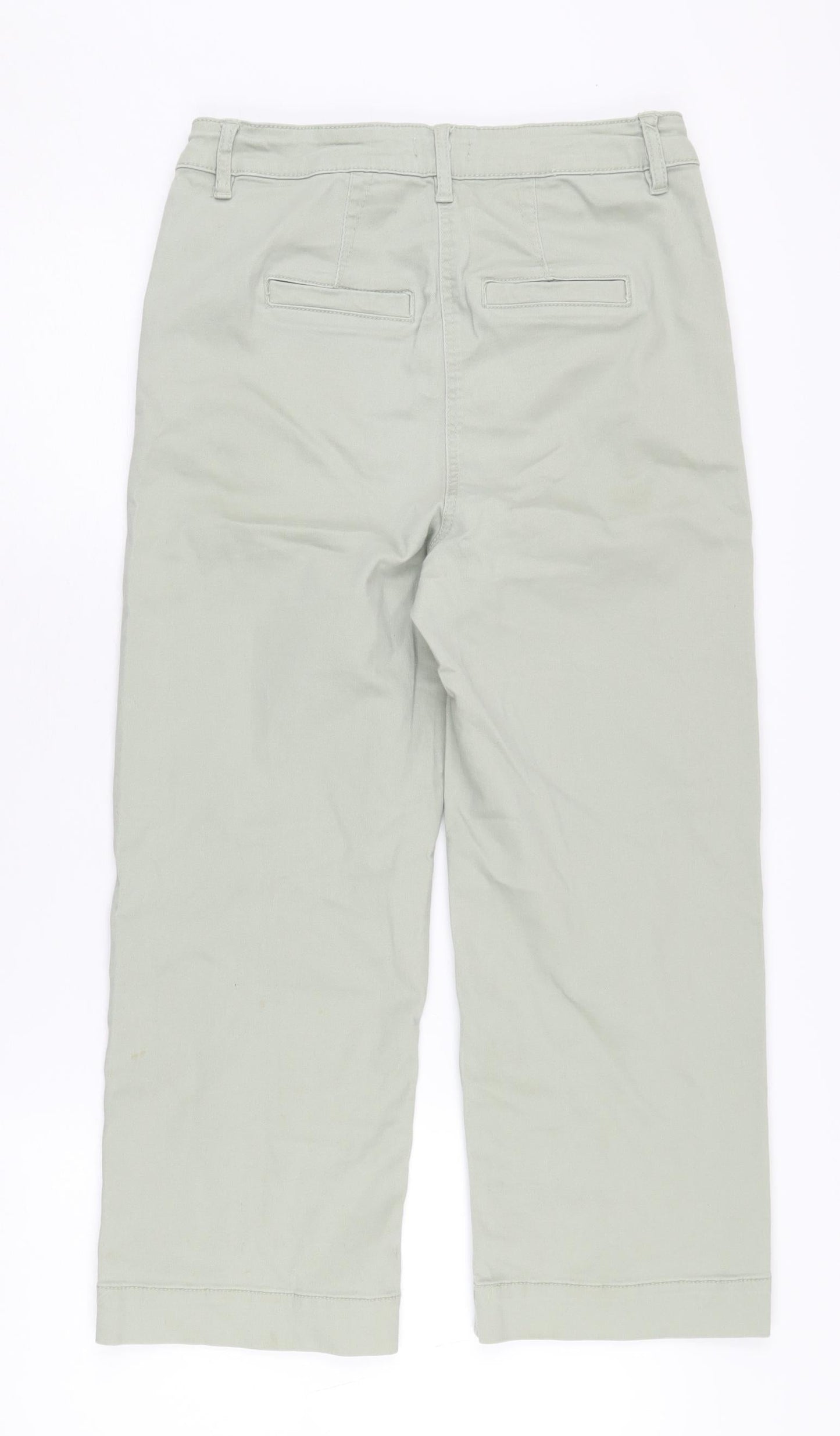 Womens UK Size 8 M&Co Regular Fit Chino Beige Trousers