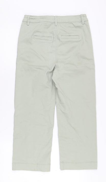 Womens UK Size 8 M&Co Regular Fit Chino Beige Trousers