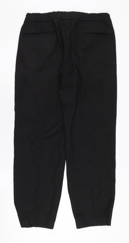 Topman Men's Black Jogger Trousers Size 32