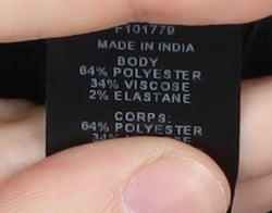 Topman Men's Black Jogger Trousers Size 32