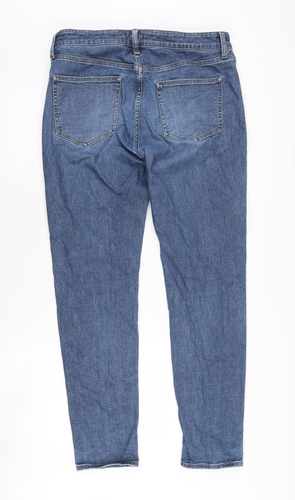 Uniqlo Men's Blue Straight Jeans Size 34