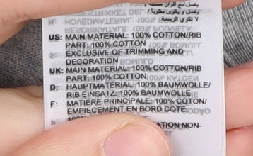 Adidas Men's Grey Crew Neck Logo T-Shirt Size L